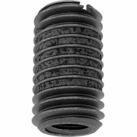 BSC PREFERRED Black-Phosphate Steel Thread-Locking Insert Easy-to-Install 3/8-16 Thread 1.00 Installed Len, 5PK 90248A032